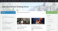 Desktop Screenshot of climbingschool.org